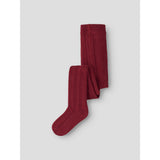 Name It Red Dahlia Nmfrose Tights