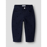 Name It Dark Blue Denim Nmfbella Barrel Ank Jeans 4780-Qk