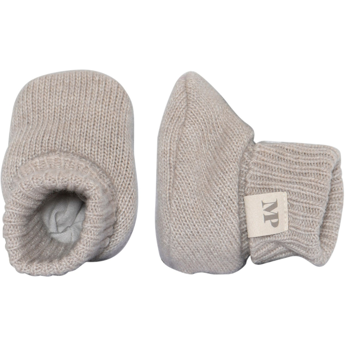 Mp Danmark Beige Melange Helsinki Slippers