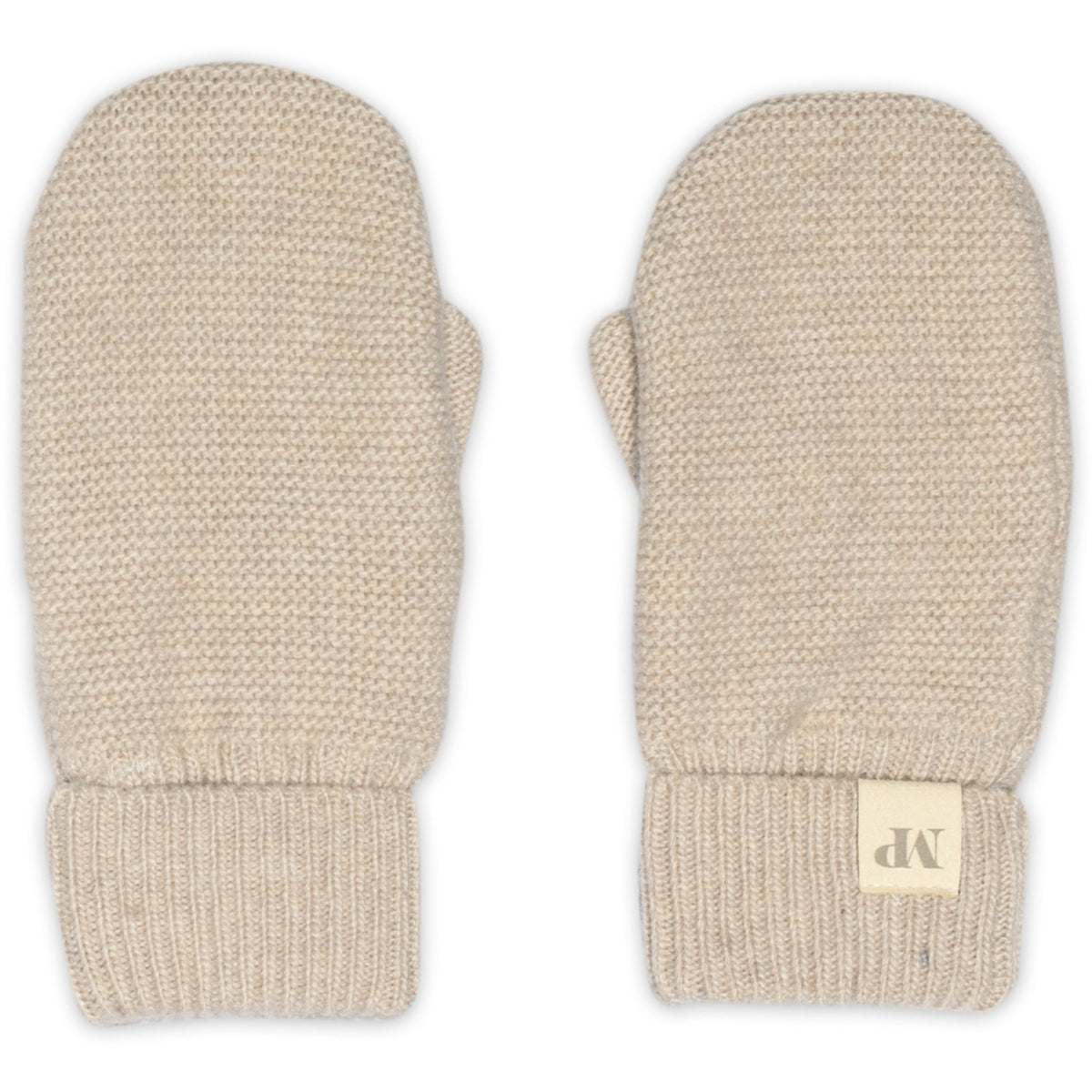 Mp Danmark Beige Melange Helsinki Mittens