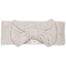 Mp Danmark Beige Melange Helsinki Headband Bow