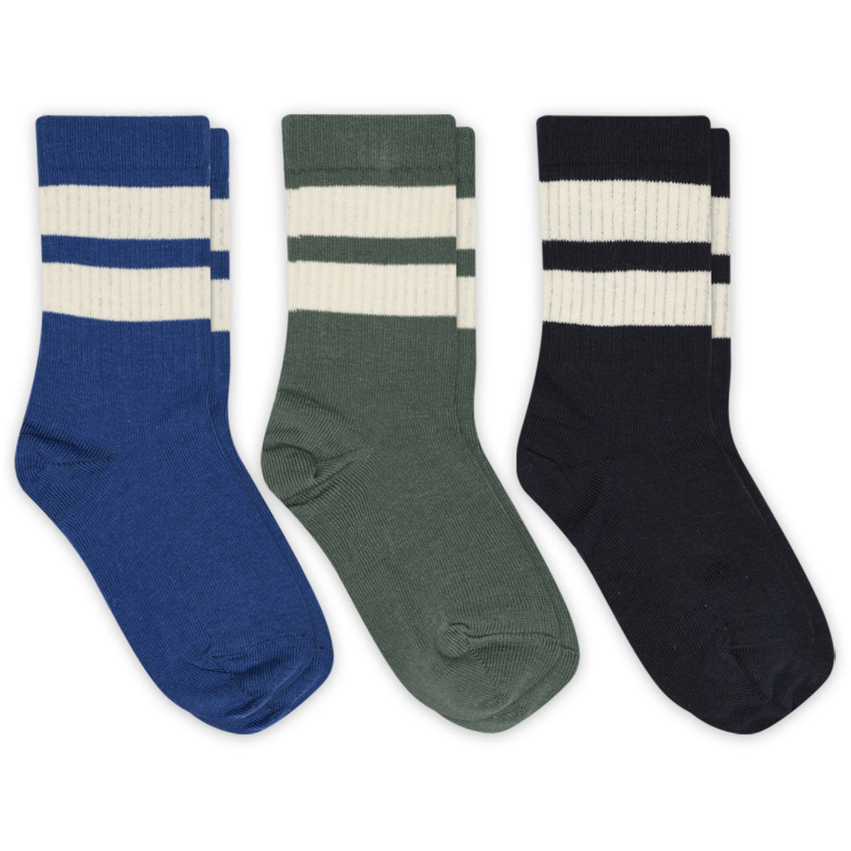 Mp Danmark Dark Forest Anker Socks 3-Pack