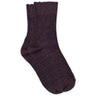 Mp Danmark Dark Purple Celosia Glitter Socks