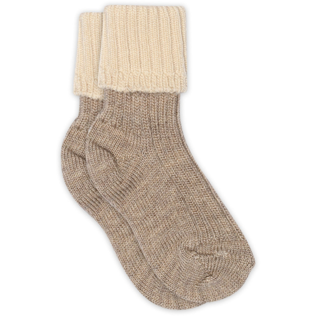 Mp Danmark Light Brown Melange Aries Socks