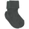Mp Danmark Dark Forest Wool Rib Baby Socks