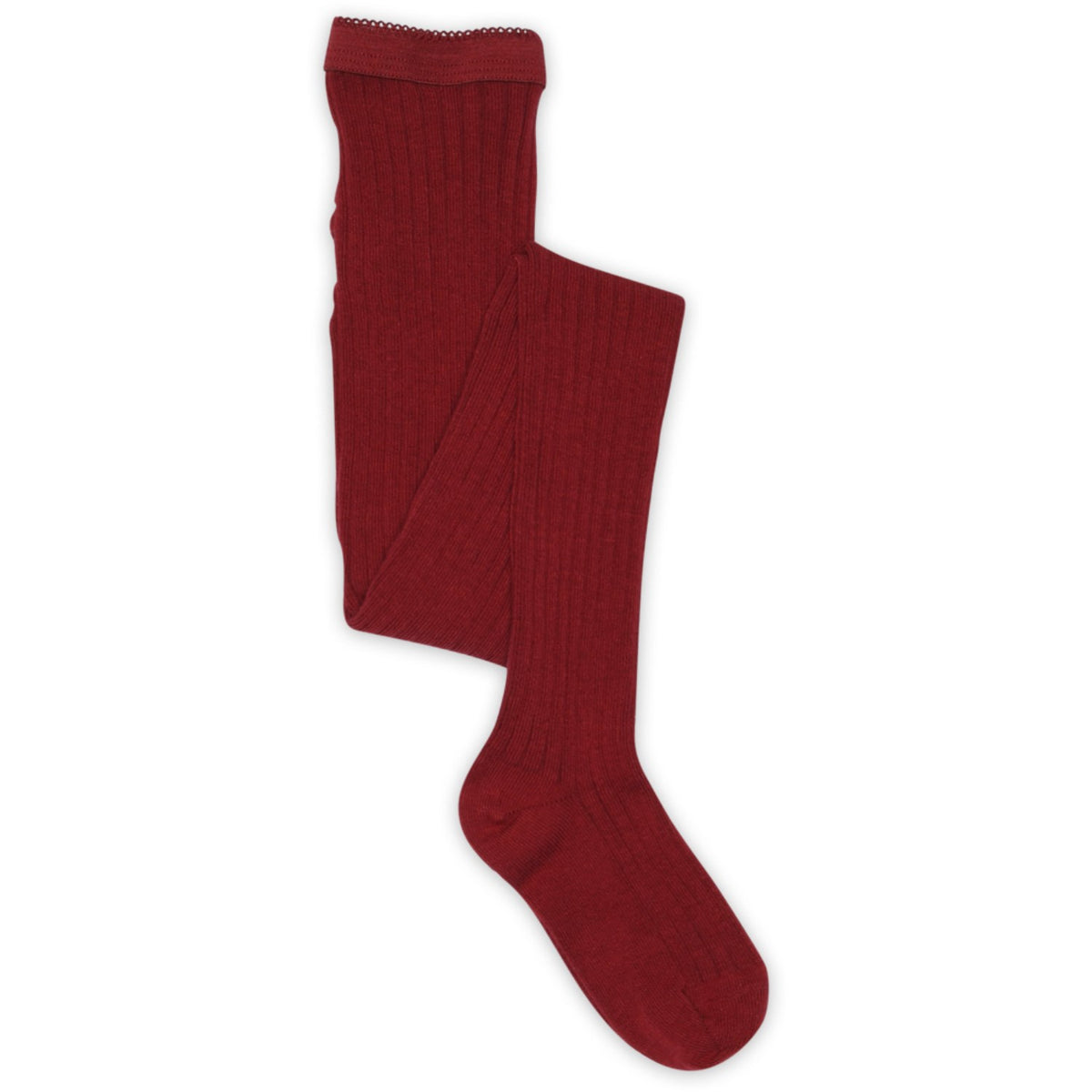 Mp Danmark Karanda Red Cotton Rib Tights