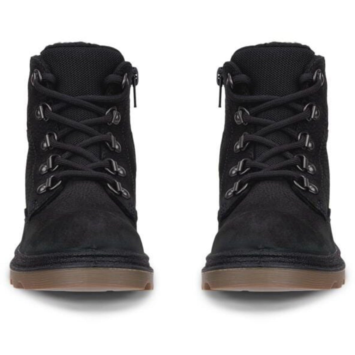 Ecco Black Grainer K Lace Up Boot
