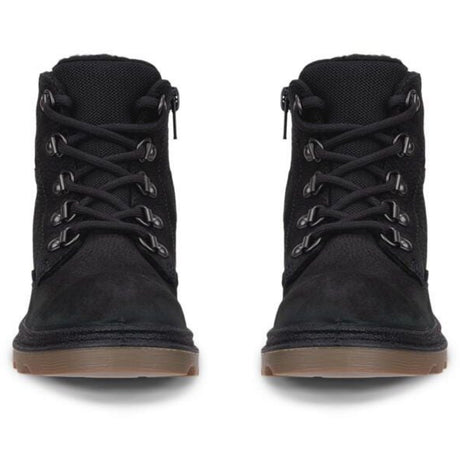 Ecco Black Grainer K Lace Up Boot