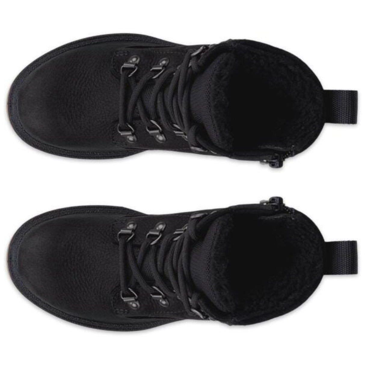 Ecco Black Grainer K Lace Up Boot