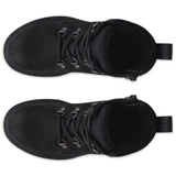 Ecco Black Grainer K Lace Up Boot