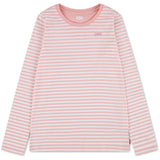 Levi's Powder Pink Stripe Ls Tee