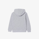 LACOSTE Argent Chine Heather Core Fleece Full Zip Hoodi