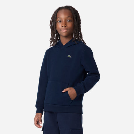 LACOSTE Marine Core Fleece Pullover Hoodi