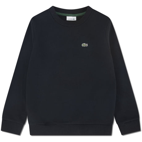 LACOSTE Noir Core Fleece Crew