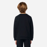 LACOSTE Noir Core Fleece Crew
