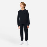 LACOSTE Noir Core Fleece Crew