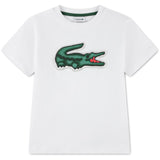 LACOSTE Blanc Puff Tee