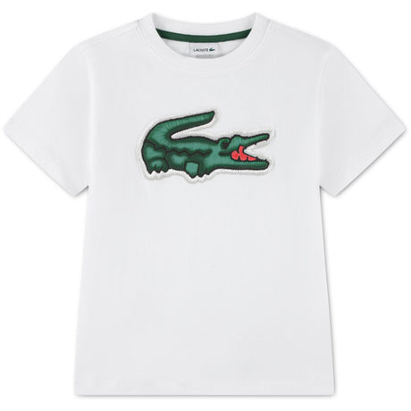 LACOSTE Blanc Puff Tee
