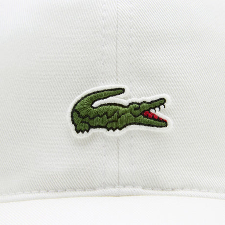LACOSTE Blanc Core Croc Cap