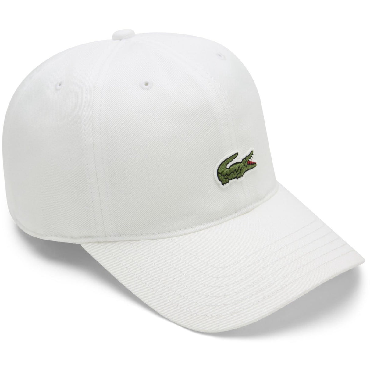 LACOSTE Blanc Core Croc Cap