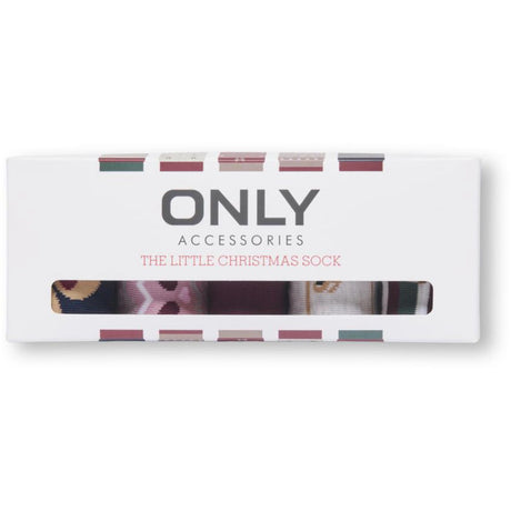 kids ONLY Cabernet Kogchristmas 5-Pack Socks In A Box Acc