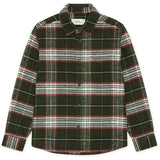 Les Deux Kids Rosin Green Check Overshirt Kids