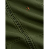 Les Deux Kids Rifle Green Core Contrast Zipper Hoodie Kids