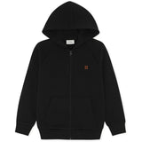 Les Deux Kids Black Core Contrast Zipper Hoodie Kids