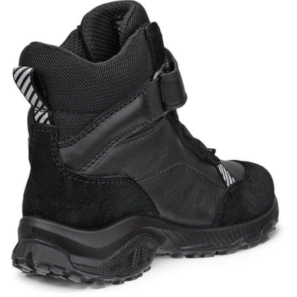 Ecco Black Receptor Xp K Velcro Boot