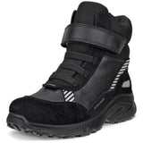 Ecco Black Receptor Xp K Velcro Boot