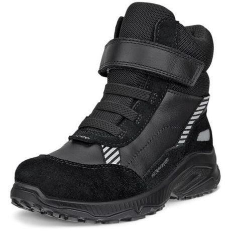 Ecco Black Receptor Xp K Velcro Boot