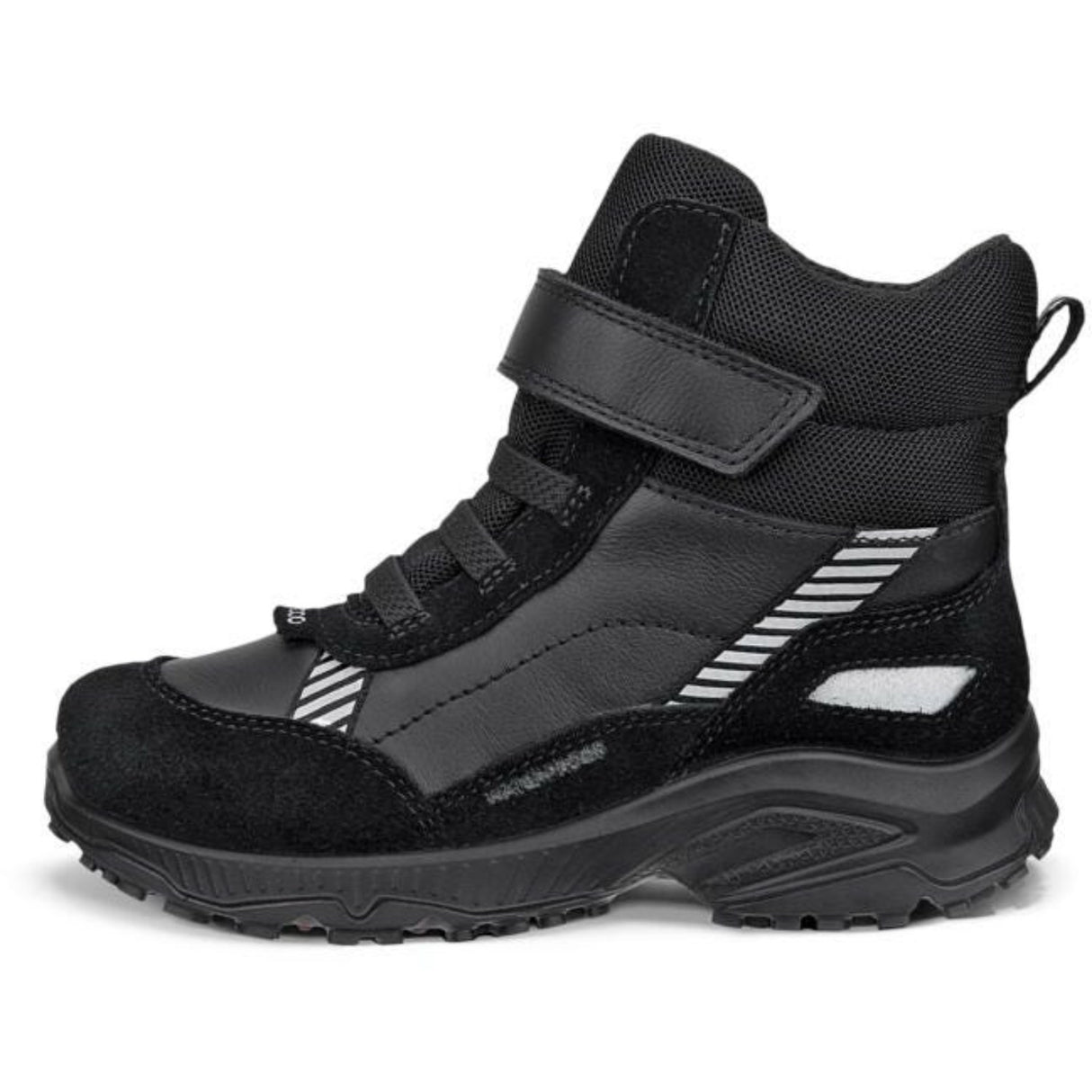 Ecco Black Receptor Xp K Velcro Boot