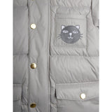 Mini Rodini Grey Cat Ears Heavy Puffer