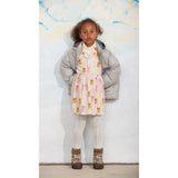 Mini Rodini Grey Cat Ears Heavy Puffer
