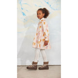 Mini Rodini Multi Kittens AOP Woven Ls Dress