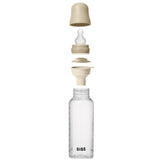 Bibs Vanilla GLOW Baby Bottle Round Silicone 1-Pack 270 Ml Medium Flow