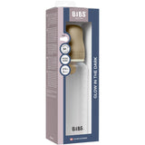 Bibs Vanilla GLOW Baby Bottle Round Latex 1-Pack 270 Ml Medium Flow
