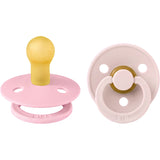 Bibs Petal / Baby Pink Pacifier Colour 2-Pack Latex