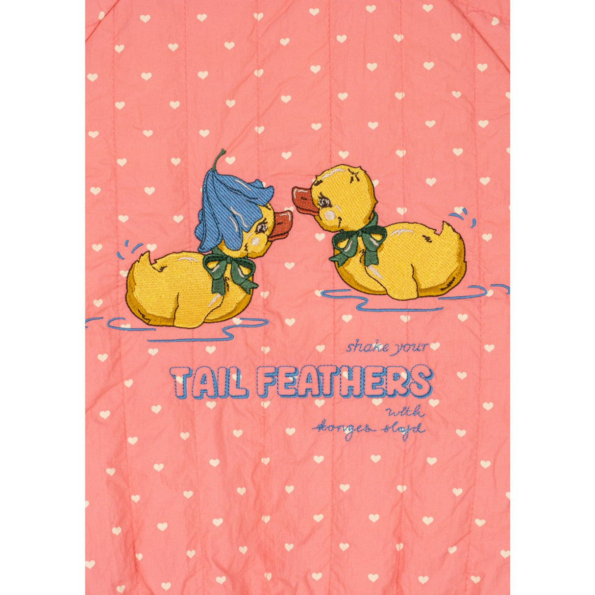Konges Sløjd Coeur Feathers Juno Duckling Printed Bomber Jacket