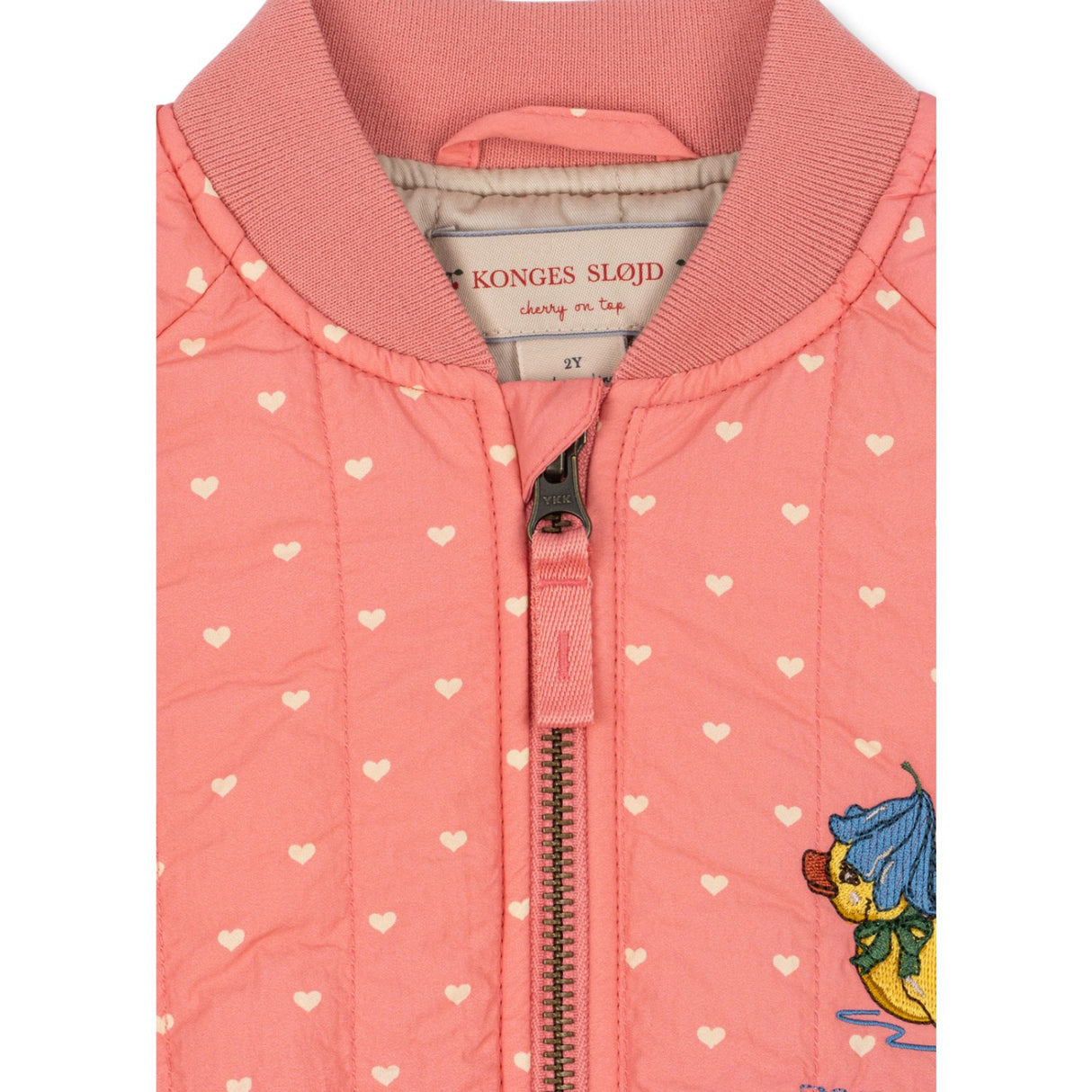 Konges Sløjd Coeur Feathers Juno Duckling Printed Bomber Jacket