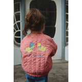 Konges Sløjd Coeur Feathers Juno Duckling Printed Bomber Jacket
