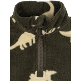 Konges Sløjd Dino Silhouette Tavi Fleece Sweatshirt Grs