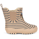 Konges Sløjd Stripe La Mer Roi Printed Rain Boot