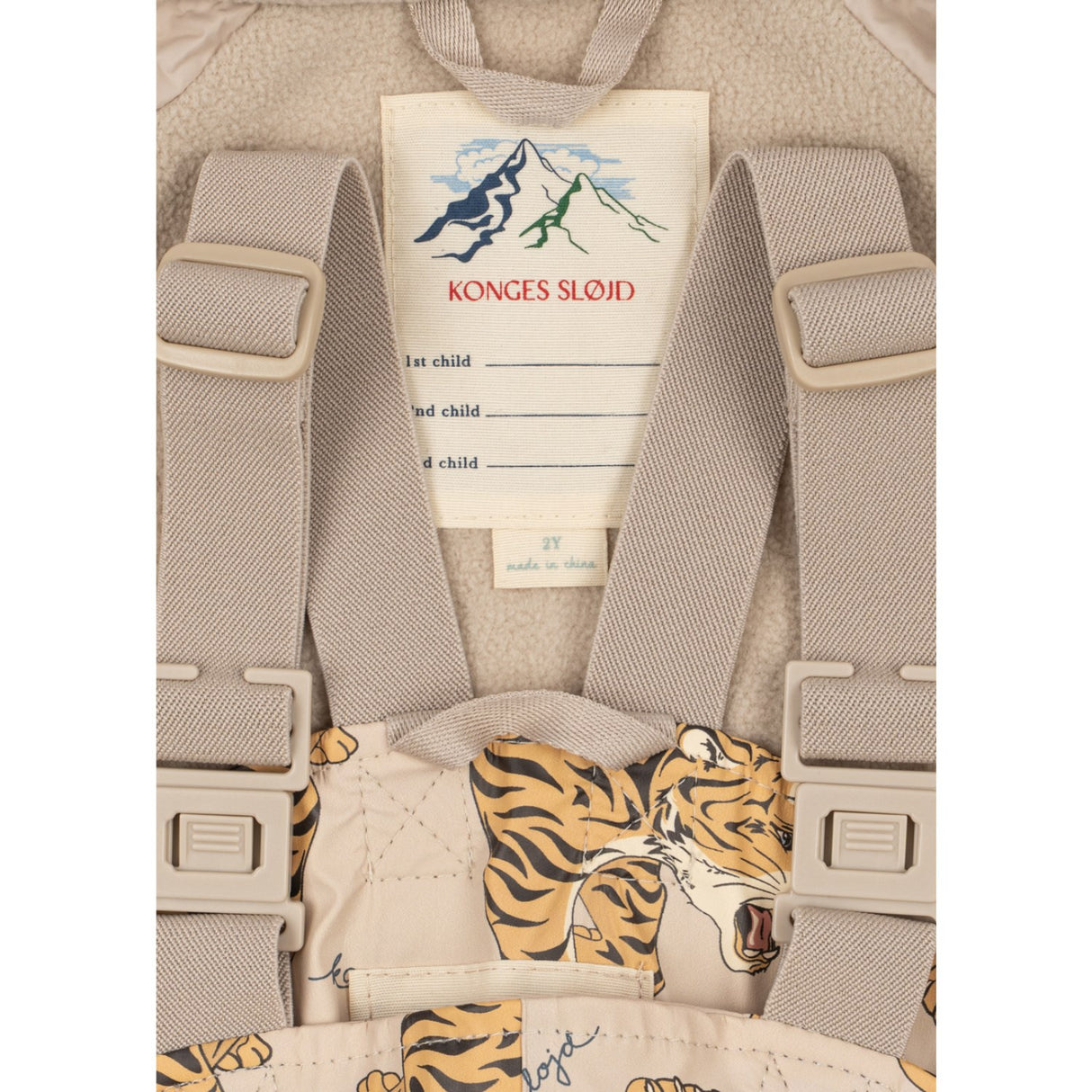 Konges Sløjd Panthera Beige Rainy Palme Set