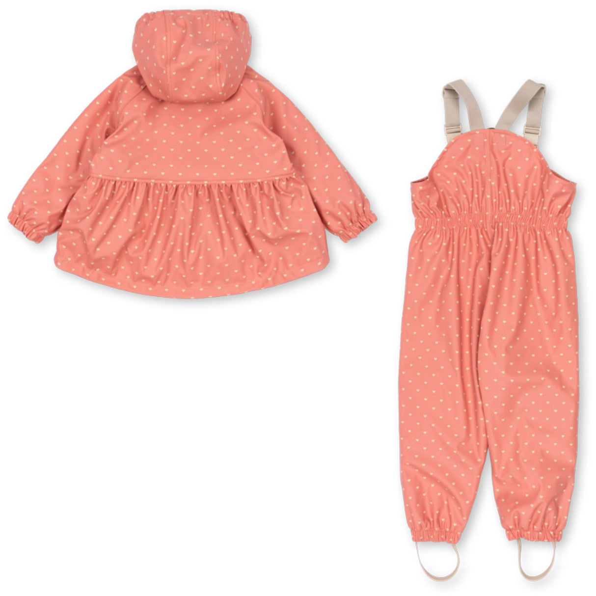 Konges Sløjd Coeur Feathers Rainy Palme Duckling Set Girl