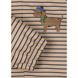 Konges Sløjd Stripe La Mer Rainy Palme Dog Set