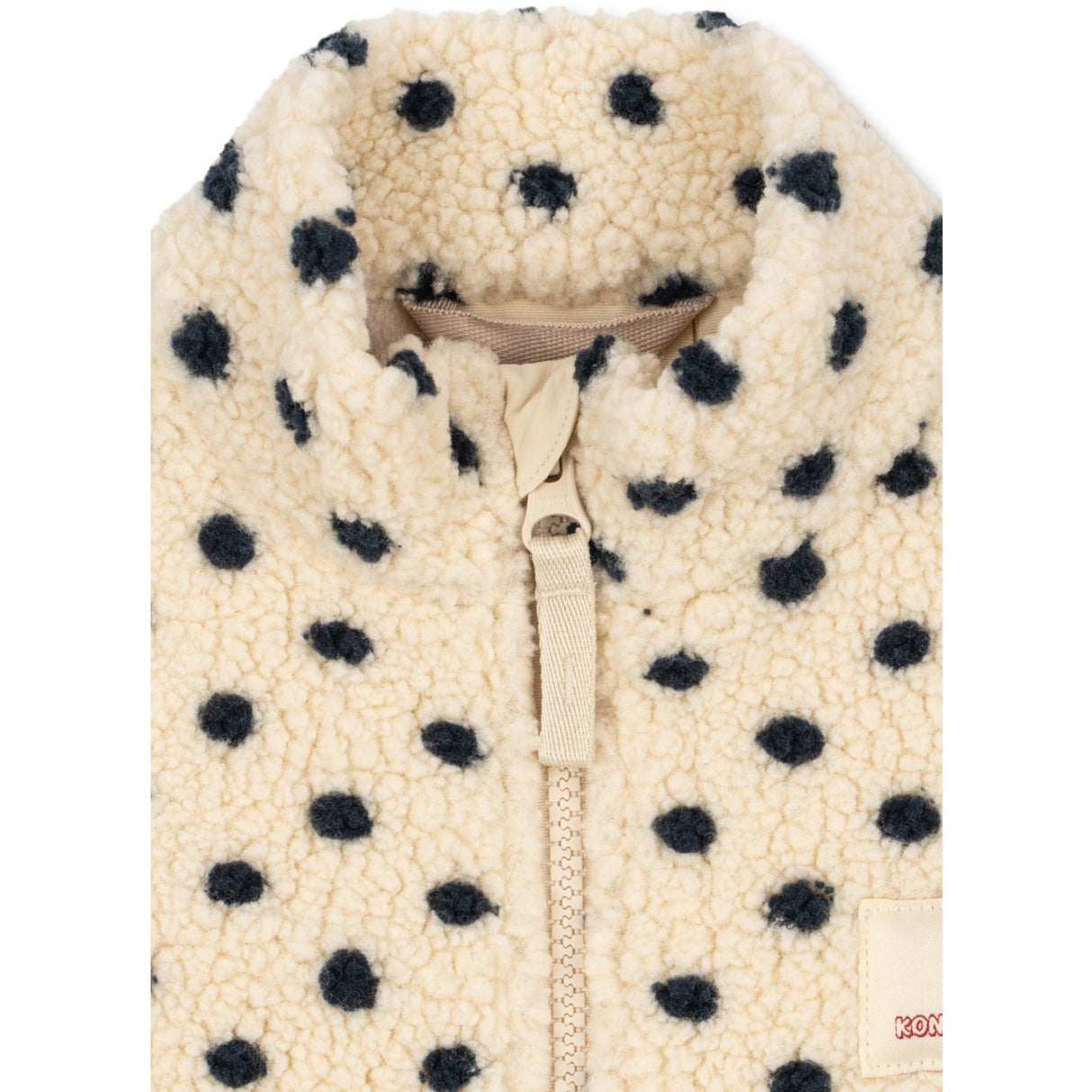 Konges Sløjd Dot Lumiere Jody Teddy Vest Grs