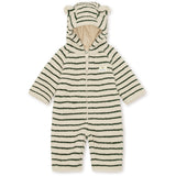 Konges Sløjd Erba Stripe Jody Teddy Onesie Grs