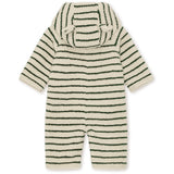 Konges Sløjd Erba Stripe Jody Teddy Onesie Grs