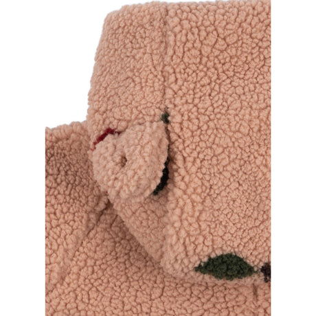 Konges Sløjd Ma Grande Cerise Blush Jody Teddy Onesie Grs